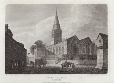 Truro Church, Cornwall od John Britton