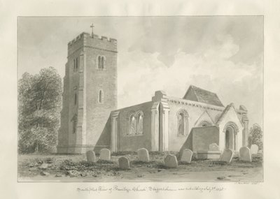 Armitage Church: sépiová kresba od John Buckler