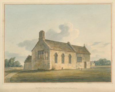 Dorset - kostel Chorne od John Buckler