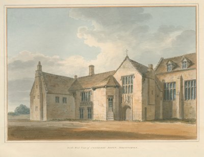 Dorset - Sherborne Abbey, 1802 od John Buckler