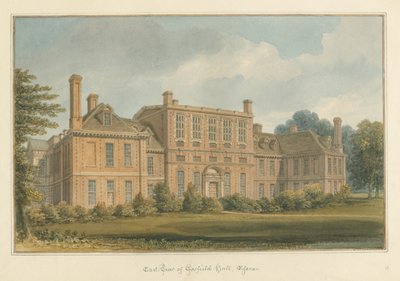 Essex - Gosfield Hall, 1824 od John Buckler