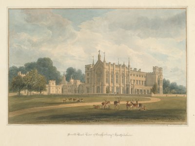 Hertfordshire - Cashiobury, 1815 od John Buckler
