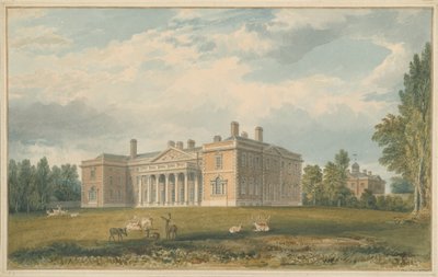 Leicestershire - Gopsall House, 1820 od John Buckler