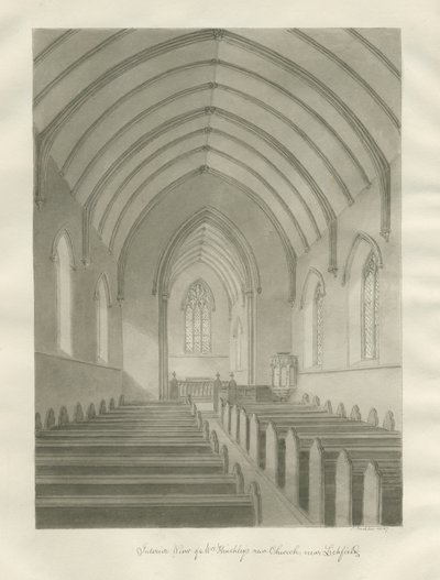 Lichfield - Interiér Christ Church [New Church