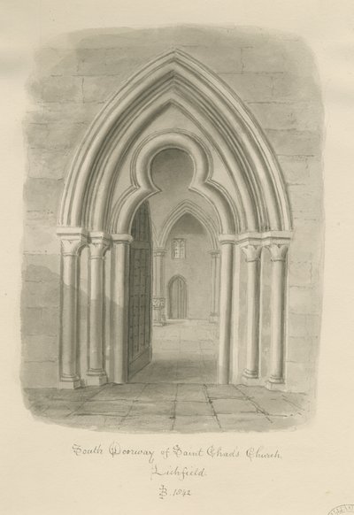 Lichfield - Jižní brána kostela St. Chad