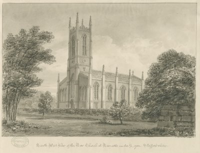 Newcastle-under-Lyme - "St. George"s od John Buckler