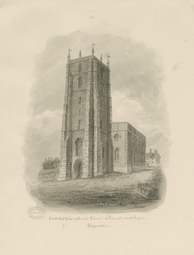 Newcastle-under-Lyme - "St. Giles the Abbot" od John Buckler