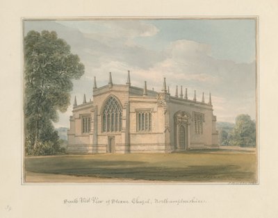 Northamptonshire - Steane Chapel od John Buckler