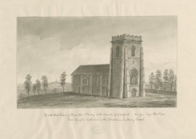 Ranton Abbey [Převorství]: sépiová kresba, nd [1770-1851] (kresba) od John Buckler