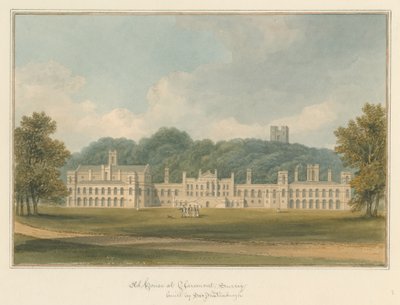 Surrey - Claremont - Starý dům, 1824 od John Buckler
