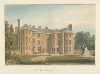 Surrey - Ham House, 1815 od John Buckler