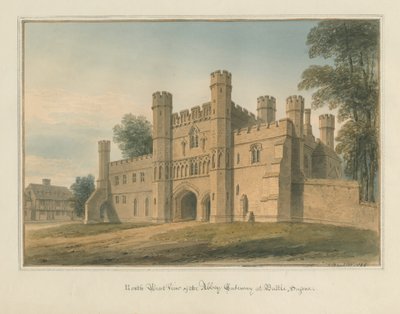 Sussex - Bitva - Abbey Gateway, 1824 od John Buckler