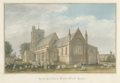 Sussex - Battle Church, 1824 od John Buckler