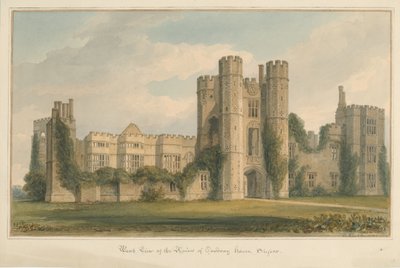 Sussex - Cowdray House, 1825 od John Buckler