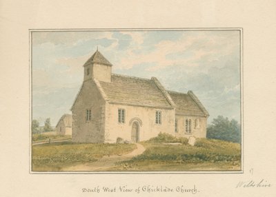 Wiltshire – kostel Chicklade, 1817 od John Buckler
