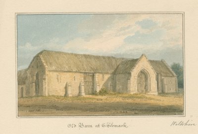 Wiltshire - Chilmark - Old Barn, 1817 od John Buckler
