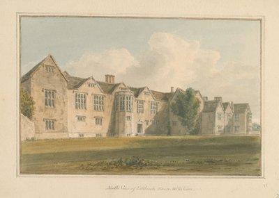 Wiltshire - Littlecote House, 1807 od John Buckler