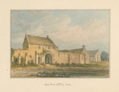 Wiltshire - Place Farm, 1812 od John Buckler