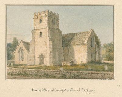 Wiltshire - kostel Swallowcliffe od John Buckler