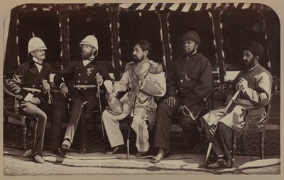 Major Pierre Louis Napoleon Cavagnari od John Burke