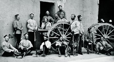 Členové královského dělostřelectva od John Burke