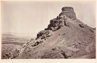Panorama Kábulu při pohledu z Bala Burj, 1879 od John Burke