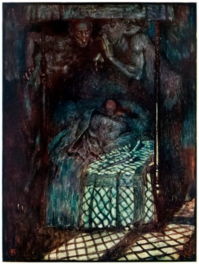 „Christianin sen“ z „Poutník“ Pokrok z tohoto světa, k tomu, co přijde“ od Johna Bunyana od John Byam Liston Shaw