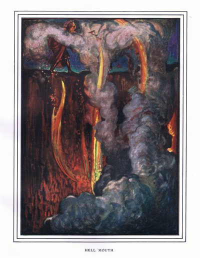 Pekelná ústa od John Byam Liston Shaw