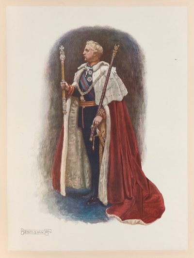 Korunovace krále Edwarda VII od John Byam Liston Shaw