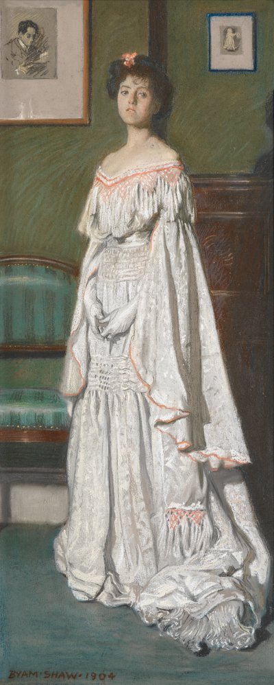 Paní Paul Konody [Isabel Codrington] od John Byam Liston Shaw