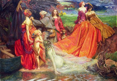Nyní je poutní rok veletrhu podzimní nálož od John Byam Liston Shaw
