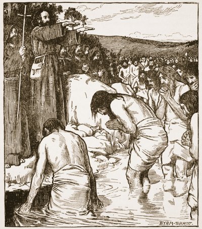 The Baptism at Tara, ilustrace z 