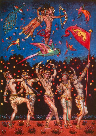 Zahrada Kama od John Byam Liston Shaw