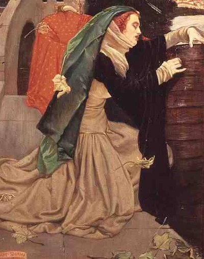 Paní ze Shalott od John Byam Liston Shaw