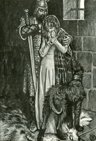 Počkej na mě sedm let, drahá ženo od John Byam Liston Shaw