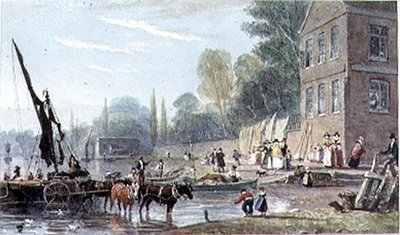Místo přistání u Waterside od John Byrne
