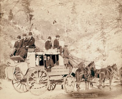 Dostavník Old West Deadwood od John C. H. Grabill