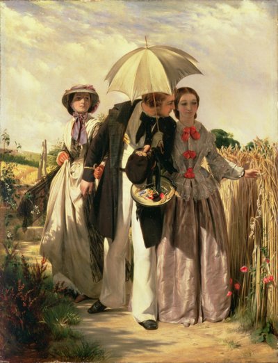 Zobrazení preferencí, 1860 od John Callcott Horsley