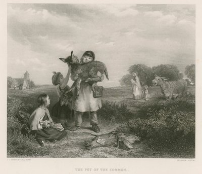 Pet of the Common od John Callcott Horsley