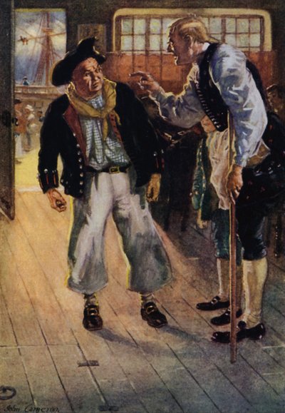 Ilustrace pro ostrov pokladů od John Cameron