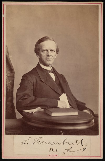 Portrét Lymana Trumbulla 1813-1896, před rokem 1876. od John Carbutt