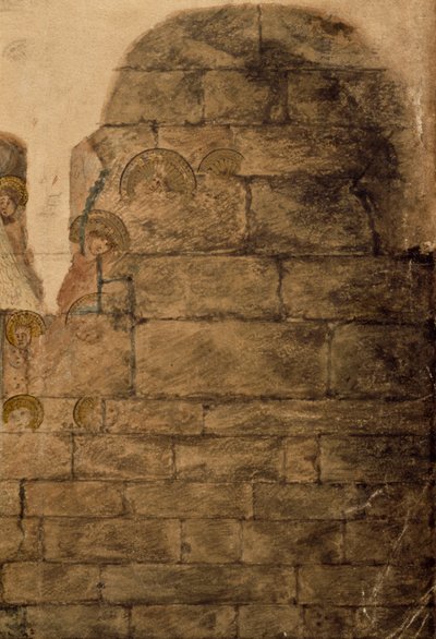 Studie nástěnných maleb na Kapitule od John Carter