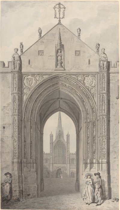 Erpinghamská brána, Norwich od John Carter