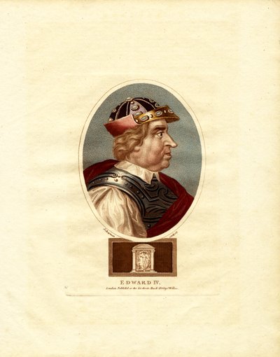 Portrét anglického krále Eduarda IV. od John Chapman