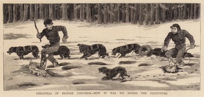 Vánoce v Britské Kolumbii, jak to, že jsme prošvihli slavnosti od John Charles Dollman