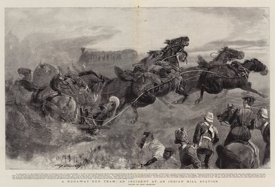 Runaway Gun Team, incident na stanici Indian Hill od John Charlton