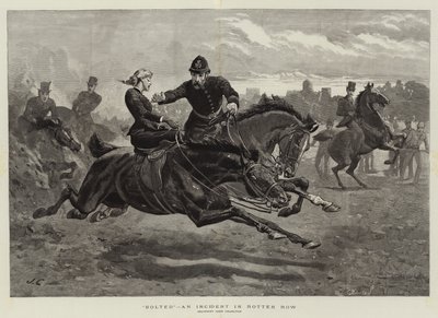 Bolted, incident v Rotten Row od John Charlton