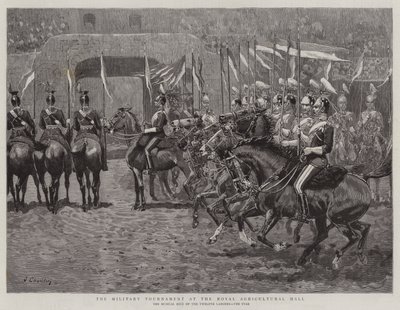 Vojenský turnaj v Royal Agricultural Hall od John Charlton