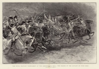Královský vojenský turnaj v Zemědělské hale, Charge of the Cavalry of Four Eras. od John Charlton
