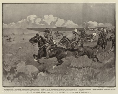 S létajícím sloupem plukovníka Hickmana, závod o skákadla od John Charlton